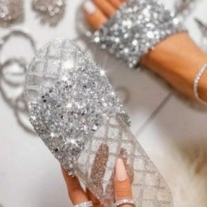 Embellished Jelly Slides